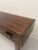 1970s Imported Vintage Danish Modern Rosewood Low Console Coffee Table With Wood Inlay. For Sale In Seattle - Image 6 of 10