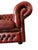 Animal Skin Leather Chesterfield Sofa and Armchairs, Set of 3 For Sale - Image 7 of 9