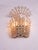 1950s Austrian Wall Sconces with Crystal Flowers & Brass, Vienna, 1950s, Set of 2 For Sale - Image 5 of 10