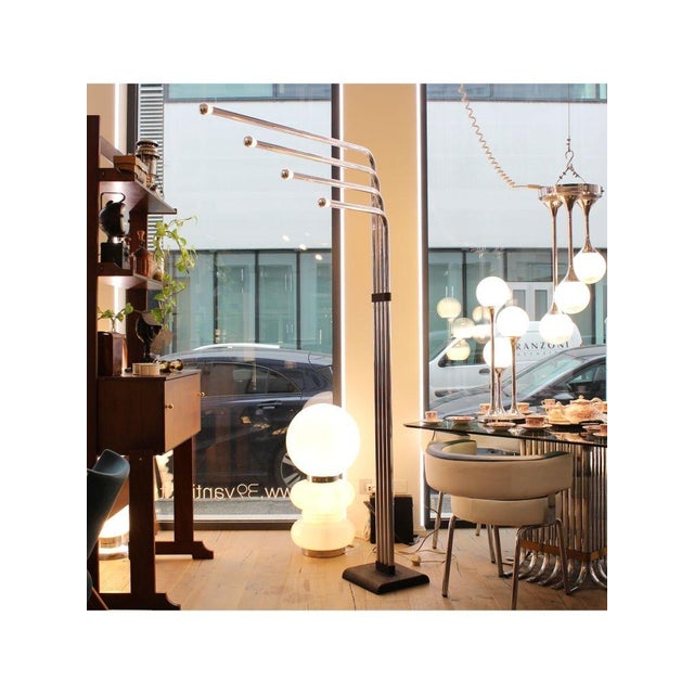 4-Light Floor Lamp from Reggiani, 1970s For Sale - Image 3 of 11