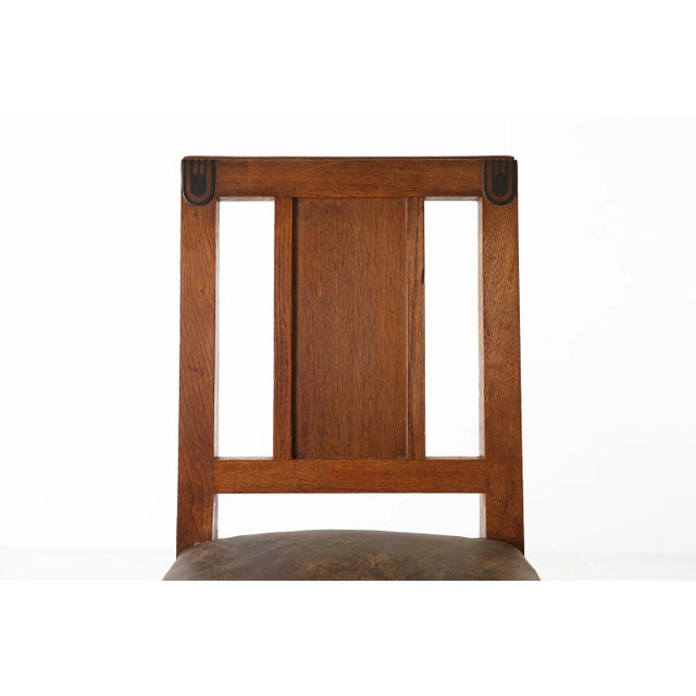 1920s Art Deco Side Chair by Maurice Dufréne, 1925 For Sale - Image 5 of 12
