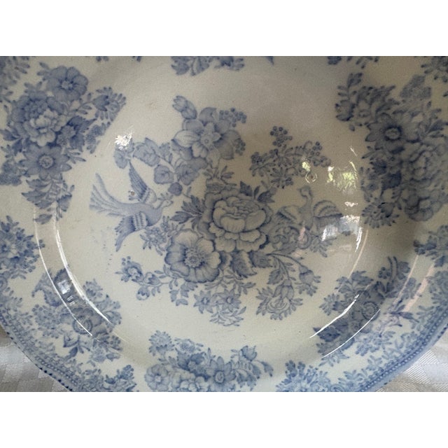 English Mid 19th Century English Transfer Ware Plate For Sale - Image 3 of 14