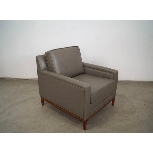 Vintage original Mid century Modern lounge chair for sale. It has been fully restored, and is in showroom condition. The...