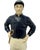 American Vintage Equestrian Navy Blue Jockey Bookend Statue 13"h For Sale - Image 3 of 12