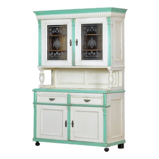 Large Antique Pine Cupboard, 1900s For Sale