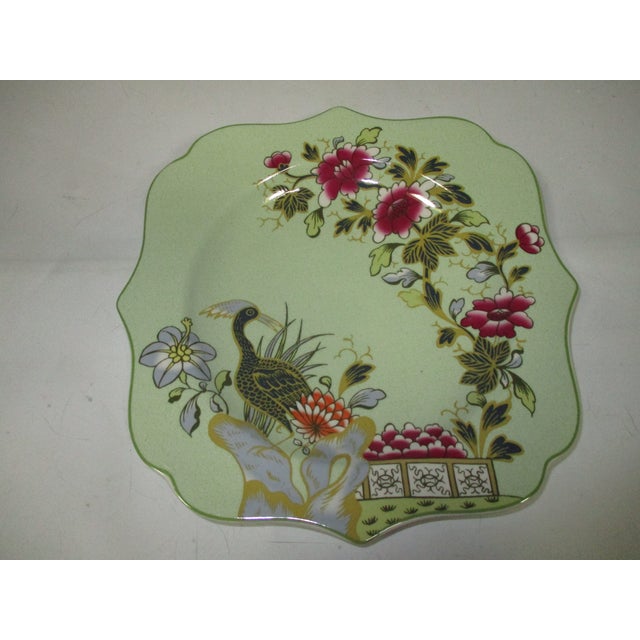English Spode Kimono Dessert Plates Set of 4 For Sale - Image 3 of 8