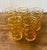 Anchor Hocking Mid 20th Century Anchor Hocking Milano Honey Gold Juice Glasses - Set of 5 For Sale - Image 4 of 11