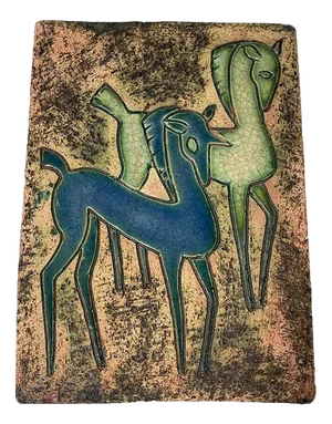 Dutch Earthenware Wall Tile attributed to Pieter Groeneveldt, Mid 20th Century