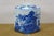 Chinese Chinoiserie Blue & White Pagoda Mountain Landscape Tea Caddy 11" For Sale - Image 6 of 16