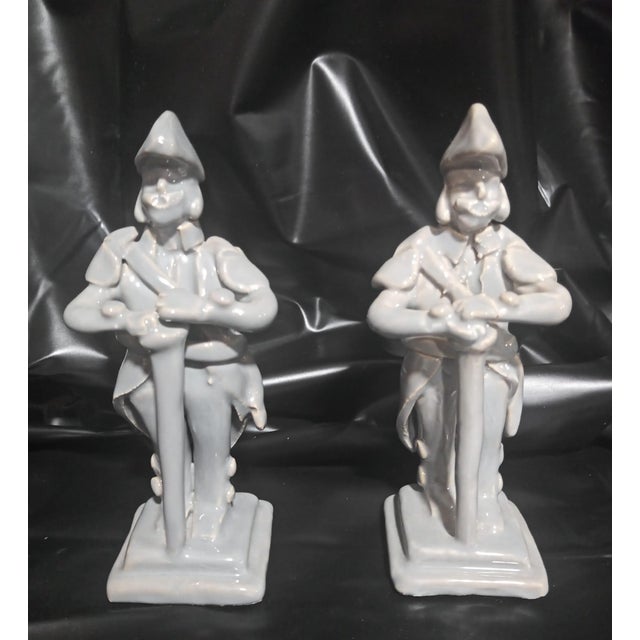 Chess Set by Cerámicas Benlloch for Manises, 1980s, Set of 33 For Sale - Image 13 of 17