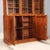 Mahogany Bookcase with Blown Glass, England, 1900s For Sale - Image 6 of 14