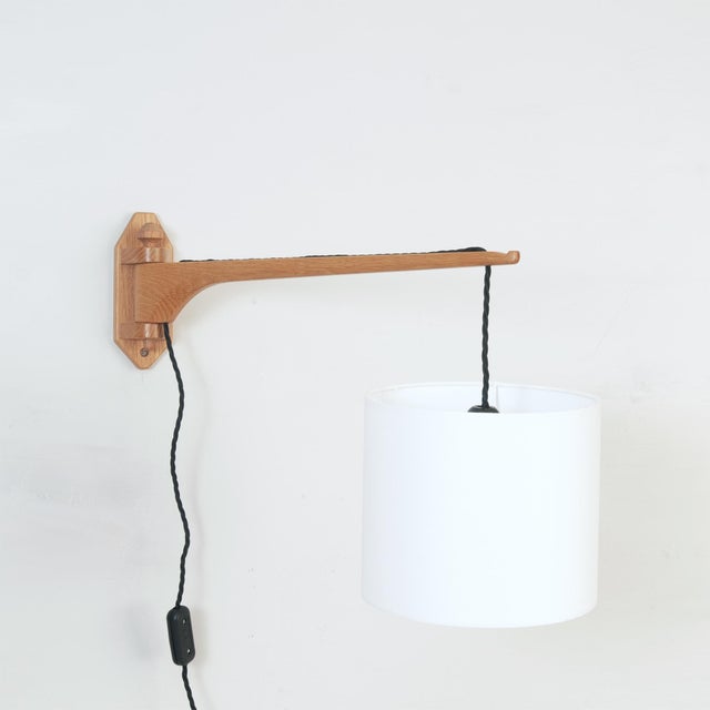 Carl Malmsten Wall Lamp by Carl Malmsten, 1960s For Sale - Image 4 of 8
