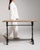Early 20th Century Cast Iron Bistro Table with Wood Top, Antique, France, Early 20th Century For Sale - Image 5 of 11