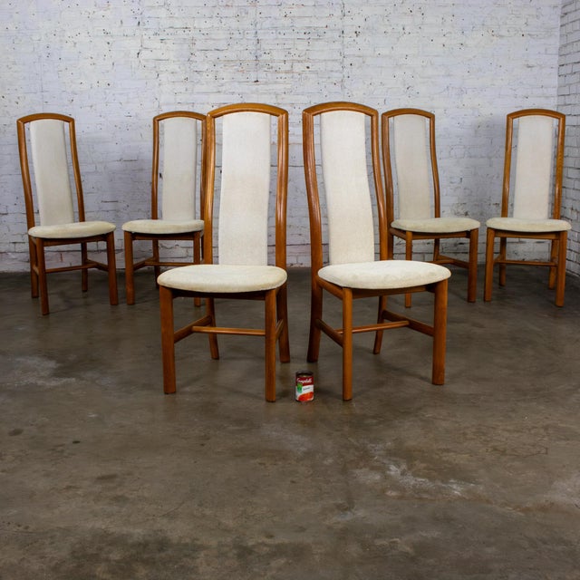 Late 20th Century Scandinavian Modern Teak Dining Chairs by Skovby Furniture Set of 6 For Sale - Image 17 of 18
