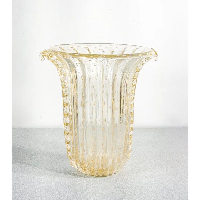 Murano Glass Vase from Toso For Sale - Image 13 of 13