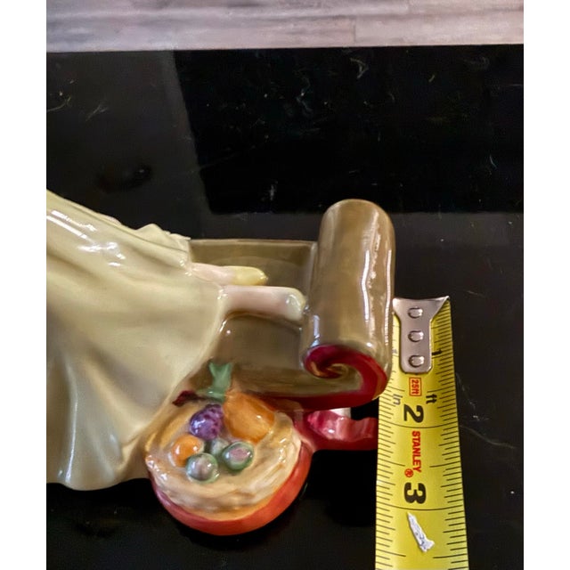 White Royal Doulton 1972 at Ease Figurine For Sale - Image 8 of 9