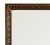 Vintage mirror with gilt gesso on wood frame with Flora and foliate design..