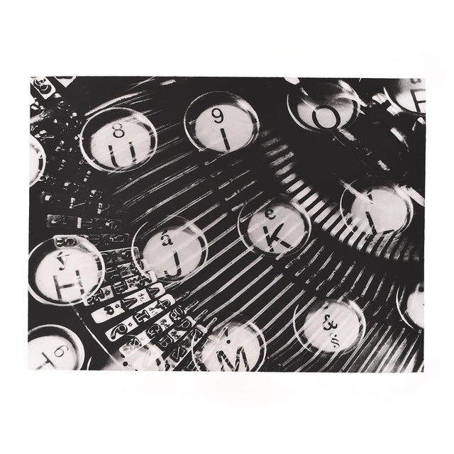 L. E. Berka, Typewriter, 1930, Signed Gelatin Silver Print For Sale - Image 7 of 7
