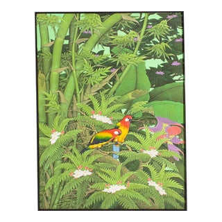 Painting of a Tropical Scene by W. Kuparyadi For Sale