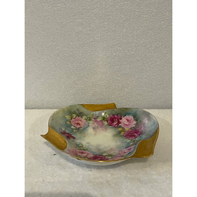 Mid-Century Modern Mid Century Hand Painted Ashtray For Sale - Image 3 of 4