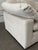 Cream Living Spaces Seven Piece Modular Sectional + Ottoman For Sale - Image 8 of 12