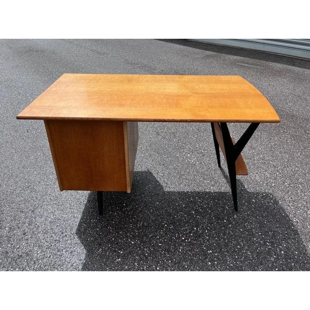 1950s Desk by Louis Paolozzi, 1950s For Sale - Image 5 of 9