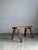 Small Organic Quadripod Bench in Upcycled Asian Teak with Openwork Seat, Matahari For Sale - Image 15 of 18
