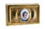 Gold-Plated Silver Jewelry Box with Engraved Plant Motifs and Enameled Lady Portrait For Sale - Image 10 of 10