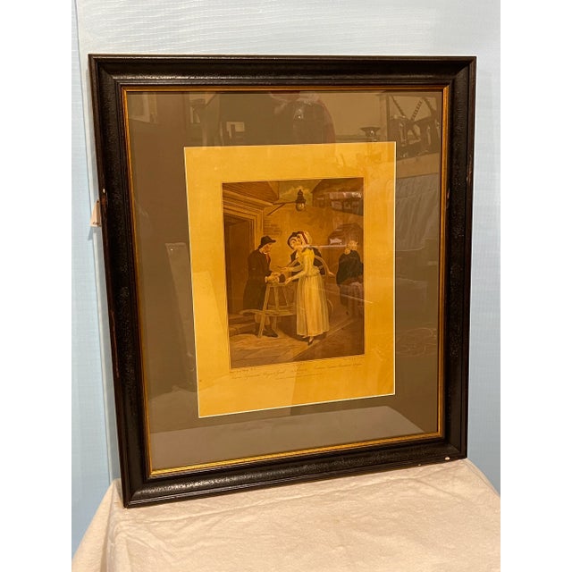 Mid 20th Century Mid 20th Century Cries of London Figurative Print, Framed For Sale - Image 5 of 5