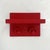 Modern Red Coat Rack and Shelf by Marcello Siard & Olaf Von Bohr for Kartell, 1970s For Sale - Image 3 of 7
