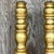 Vintage Gilt Turned Wood Candlesticks- a Pair For Sale - Image 11 of 12