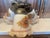 1970s Vintage 1970s Floral Glass Ceiling Light Fixture For Sale - Image 5 of 5