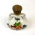 Late 20th Century Porcelain Hand Painted Portugese Style Bottle For Sale - Image 4 of 10