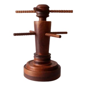 Antique Wood Display Stand