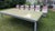 This is a custom made Carleton Varney/Dorothy Draper dining room table that my parents ordered in the 1970s. The chairs...