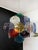 Vintage Italian Murano Chandelier with 36 Multicolored Disks, 1990 For Sale - Image 12 of 18