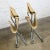 Khaki Vintage Scandinavian Modern Erik Magnussen Z Down Folding Chairs by Torben Orskov Denmark, a Pair For Sale - Image 8 of 13