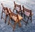 Vintage Folding Wooden Chairs, 1970s, Set of 4 For Sale - Image 9 of 11