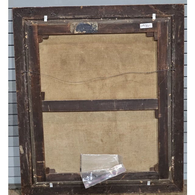 Early 19th Century American Portrait Painting of a Gentleman Period Black Frame For Sale - Image 11 of 12
