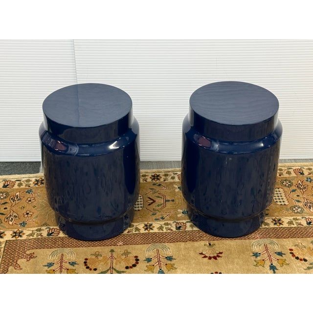 De La Espada for Neri & Hu Lianou Stools, Pair For Sale In San Francisco - Image 6 of 11