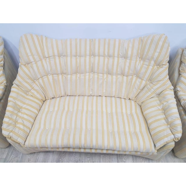 Mid-Century Modern Space Age Modular Sofa, 1960s, Set of 3 For Sale - Image 3 of 18