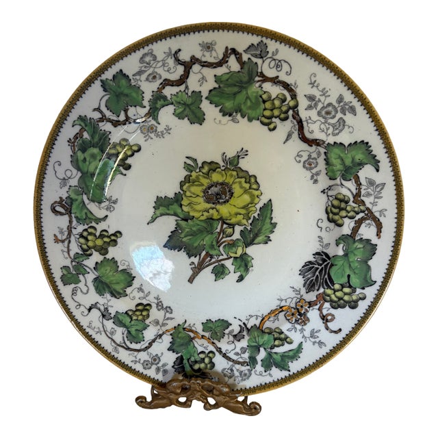 Late 19th Century Wedgwood Lustreware Dinner Plate For Sale