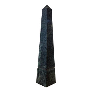Green Marble Obelisk For Sale