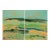 1980s Abstract Acrylic Landscape Diptych by Harry Hilson For Sale