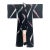 Vintage Japanese Silk Meisen Kimono with Geometrical Design For Sale