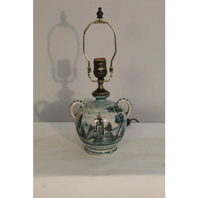 Early 20th Century Qing Dynasty Table Lamp For Sale - Image 4 of 12