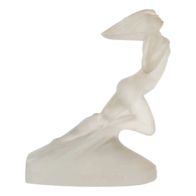 Côte d'Azur Pullman Express Statuette by René Lalique, 1929 For Sale