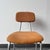Mid-Century Aluminium Chair with Orange Fabric For Sale - Image 13 of 18