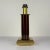 Brown Vintage Table Lamp by AV Vikić, 1980s For Sale - Image 8 of 15