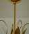 1940s Brass and Silk Pendant by E. Hansson & Co., Malmö, Sweden For Sale In New York - Image 6 of 8